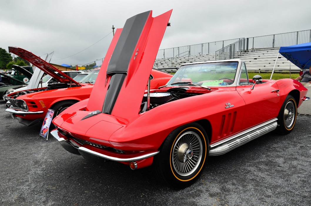 1966 Chevy Corvette Sting Ray Hood Up 1966 Chevy Corvette Sting Ray Hood Up