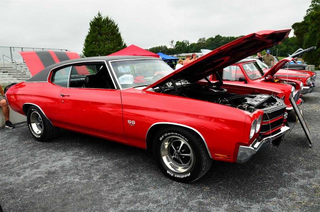 Red Chevelle SS Side View Red Chevelle SS Side View