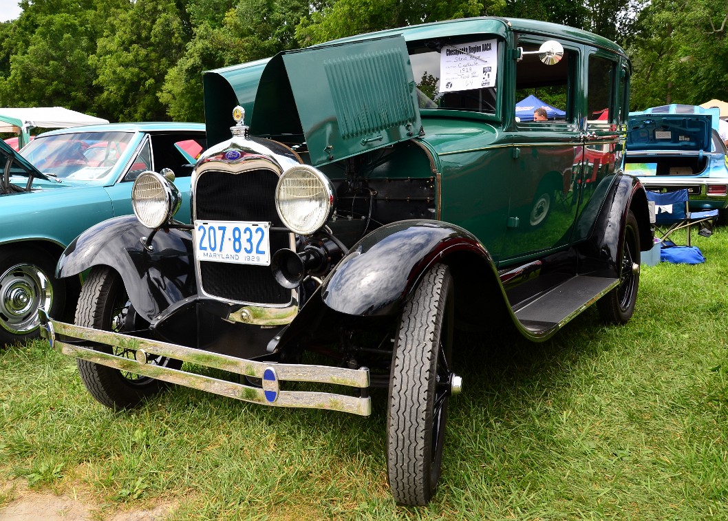 1929 Ford 4 Door Sedan in Green 1929 Ford 4 Door Sedan in Green