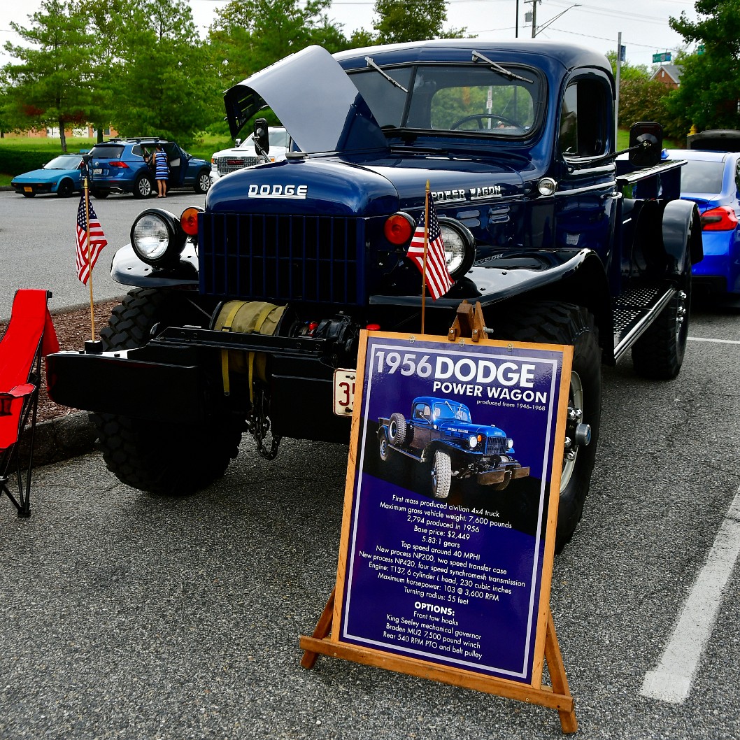 1956 Dodge Power Wagon in Blue and Black