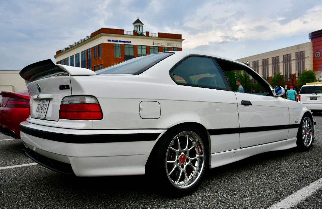 Rebuilt BMW M3 in White