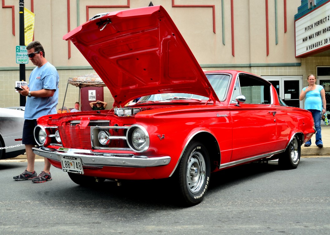 1965 Plymouth Barracuda in Shining Red 1965 Plymouth Barracuda in Shining Red