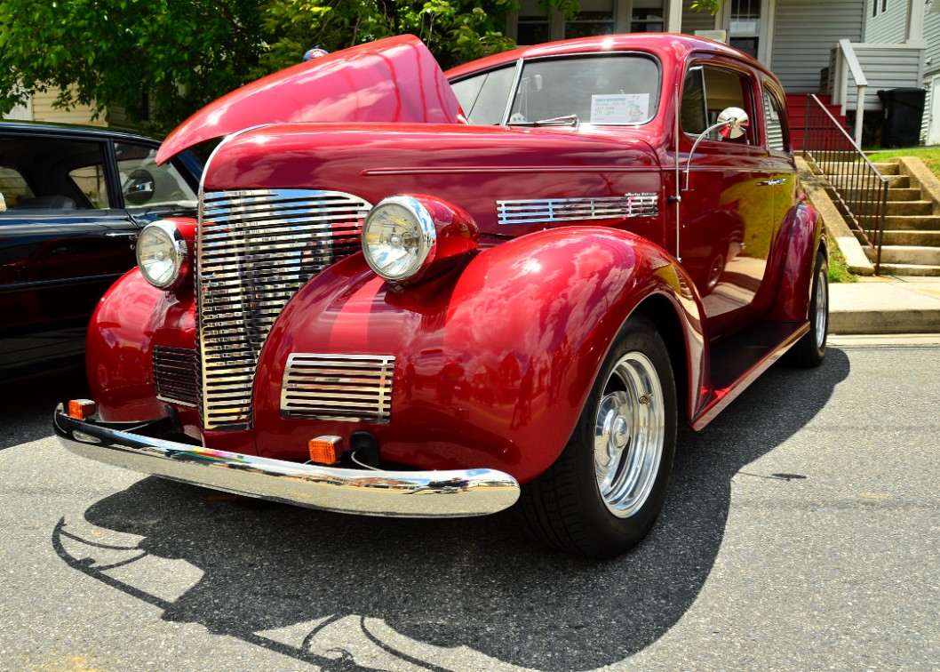1939 Chevy in Cherry Red 1939 Chevy in Cherry Red