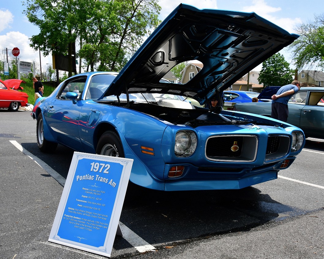 1972 Pontiac Trans Am in Lucerne Blue