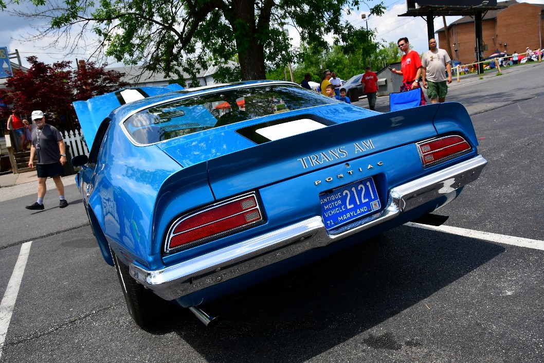 Striped Trans Am Rear