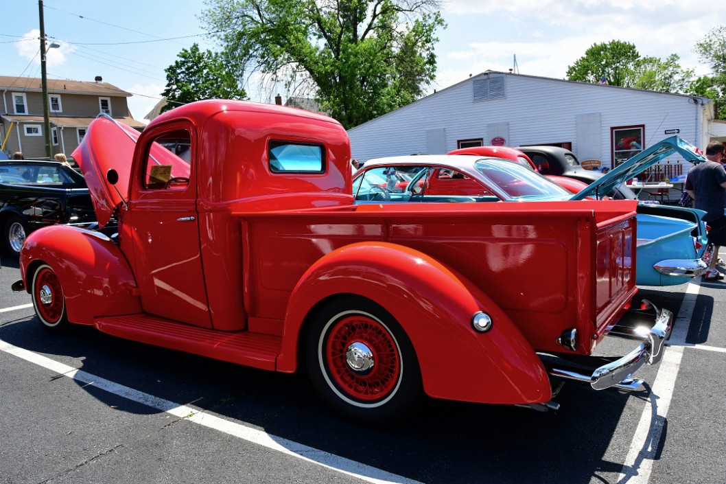 1940 Ford Pickup in Fiery Red