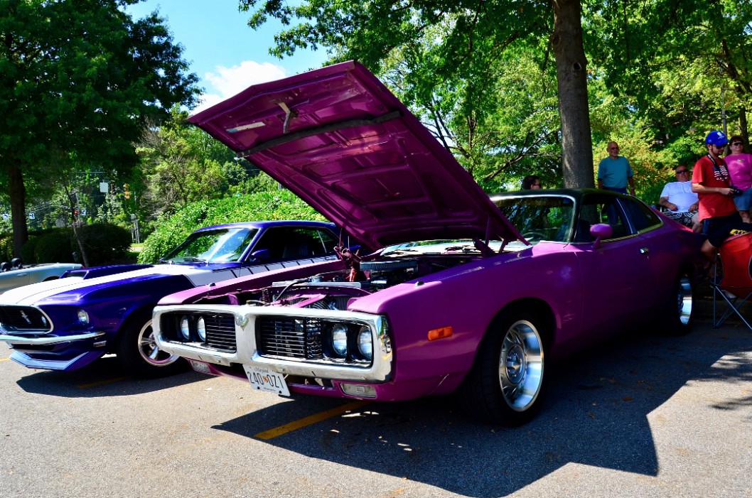 1973 Dodge Charger in Light Purple