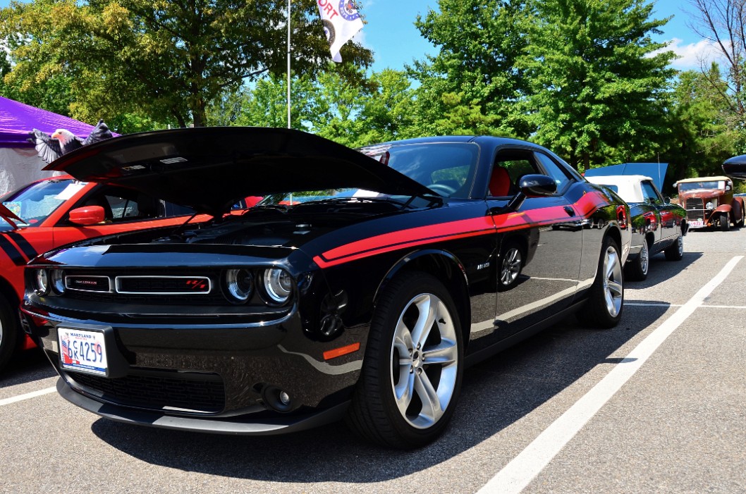 2016 Dodge Challenger With a Sleek Red Line