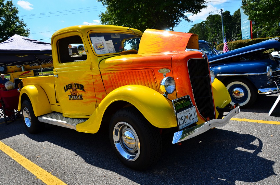 1936 Ford Pickup Lighter Fire