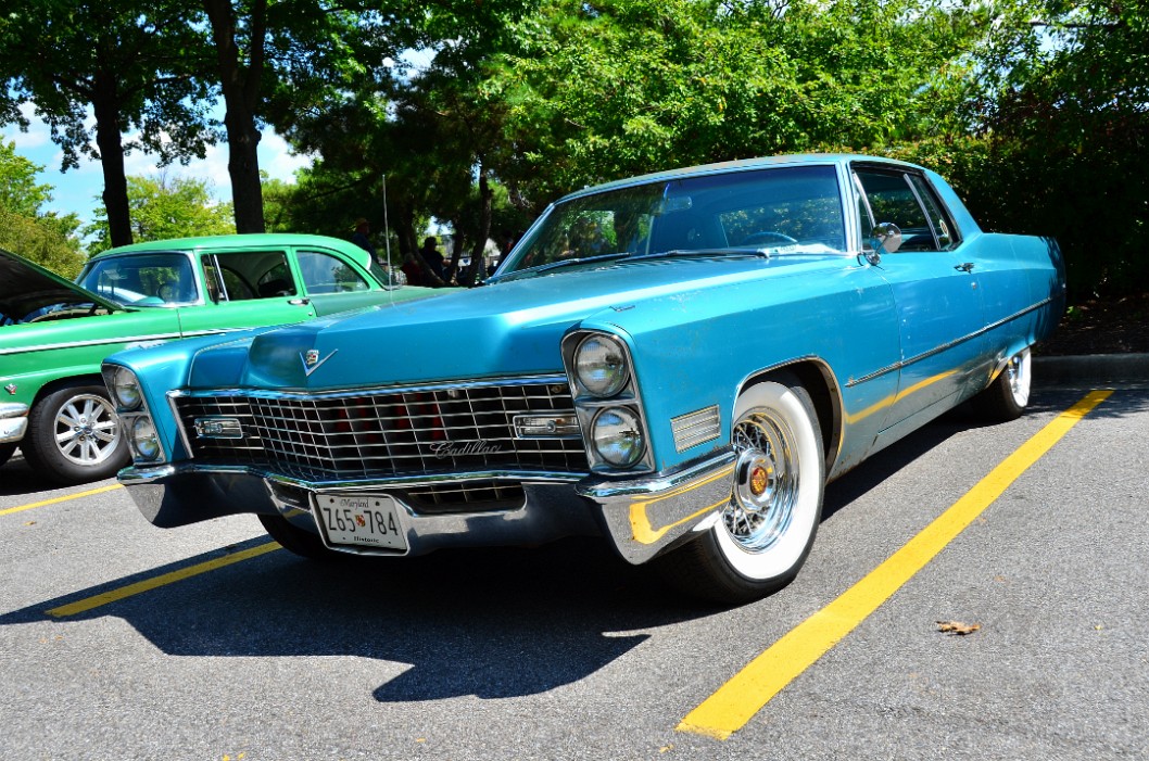 Big Blue Cadillac