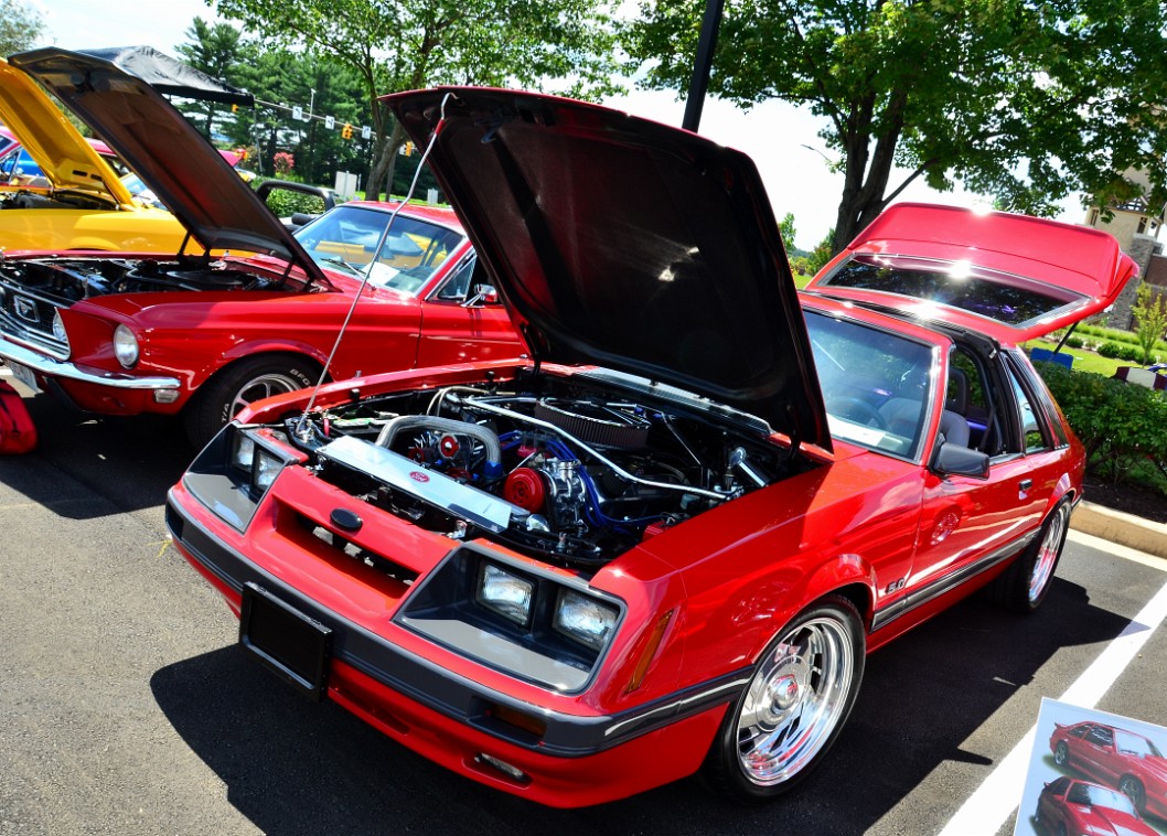 1985 Mustang in Red 1985 Mustang in Red