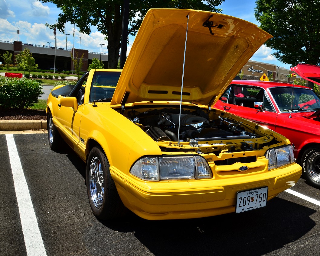 1993 Mustang Convertible in Yellow 1993 Mustang Convertible in Yellow