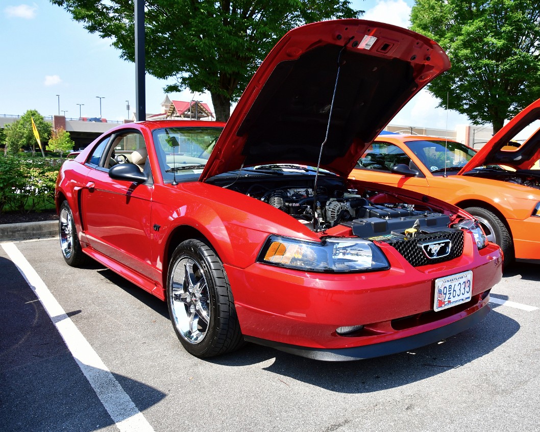 2003 Mustang GT 4.6 in Redfire Clearcoat Paint