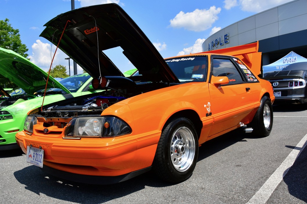 1988 Mustang 351 in Bright Orange