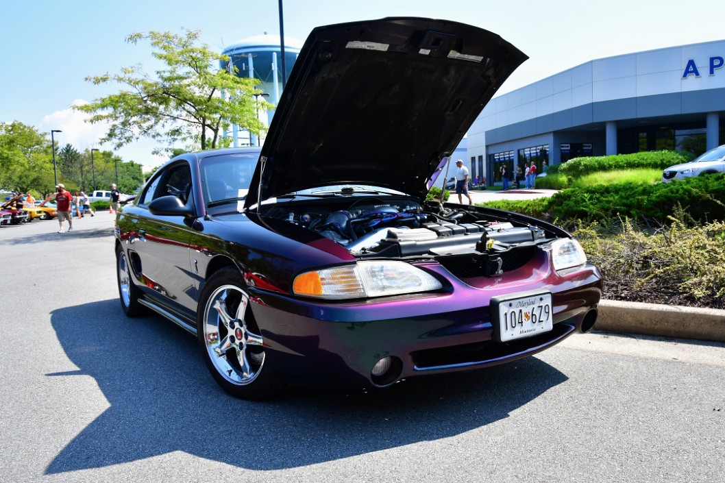 1996 Ford Mustang With Mystic Paint