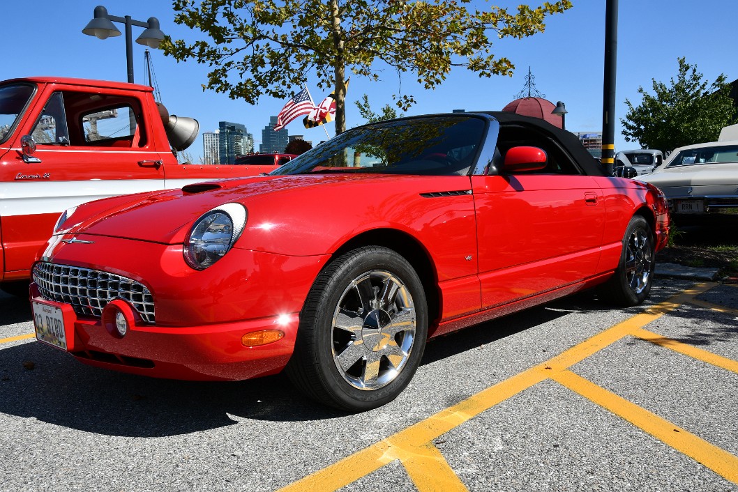 2003 Ford Thunderbird in Gorgeous Red