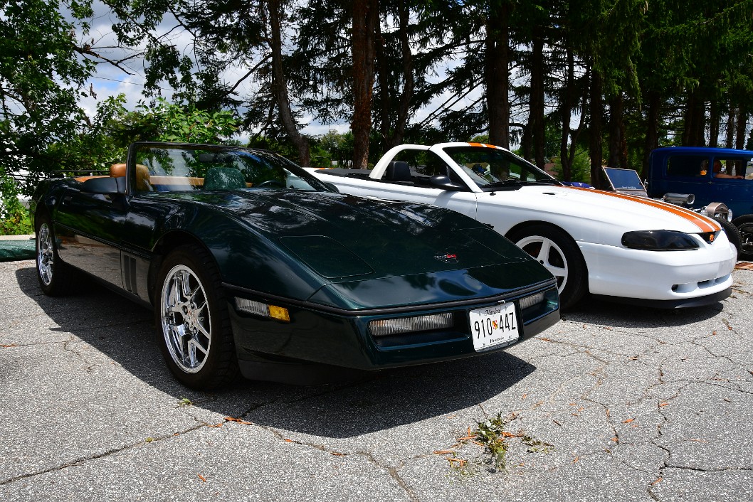 1990s Corvette and Mustang