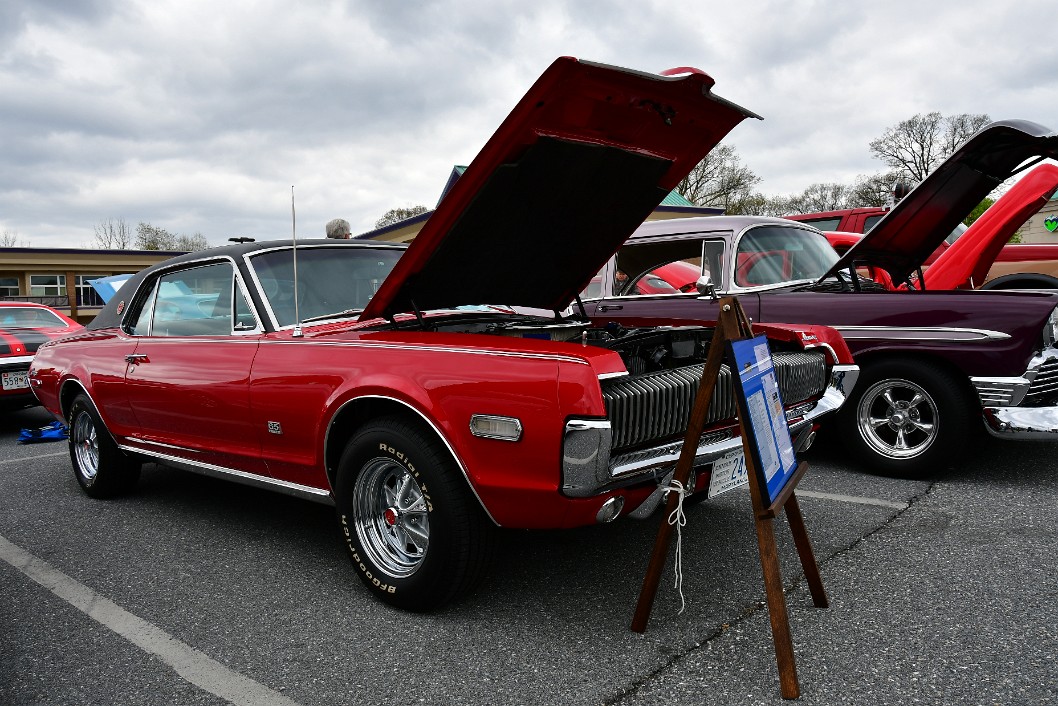 1968 Mercury Cougar XR7G in Cardinal Red