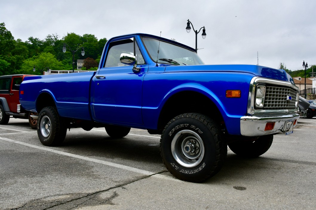 Big Blue Chevy Truck