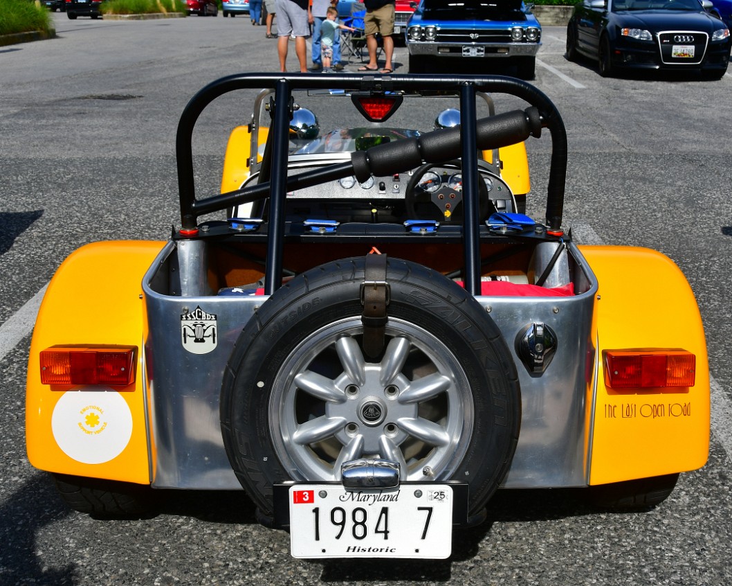 Rear View of the 1984 Lotus Super 7