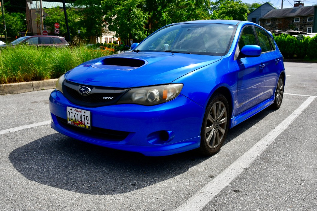 Subaru WRX in the Best Blue