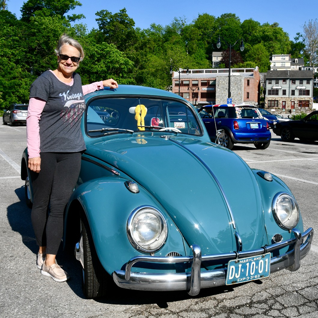 Fabulous With Her Gorgeous 1963 VW Beetle 2