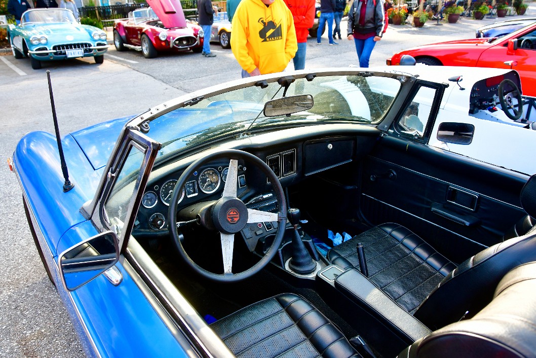 Inside of the MG