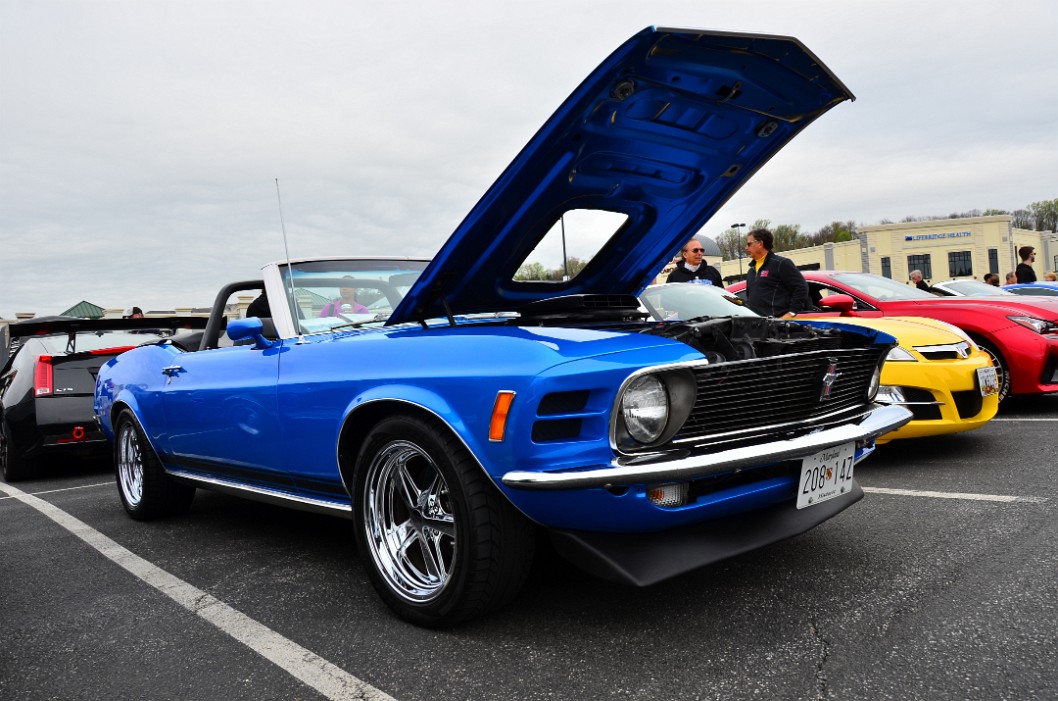 1970 Ford Mustang Convertible in Slick Blue 1970 Ford Mustang Convertible in Slick Blue
