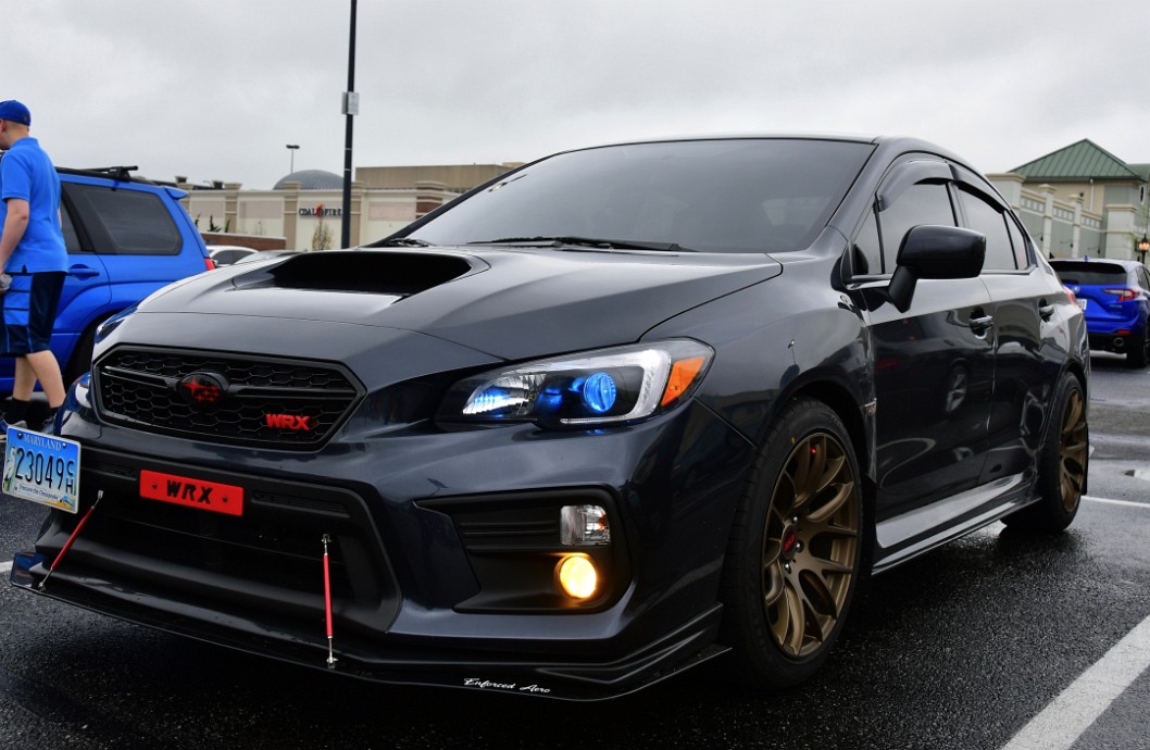 Subaru WRX in Black With Touches of Red
