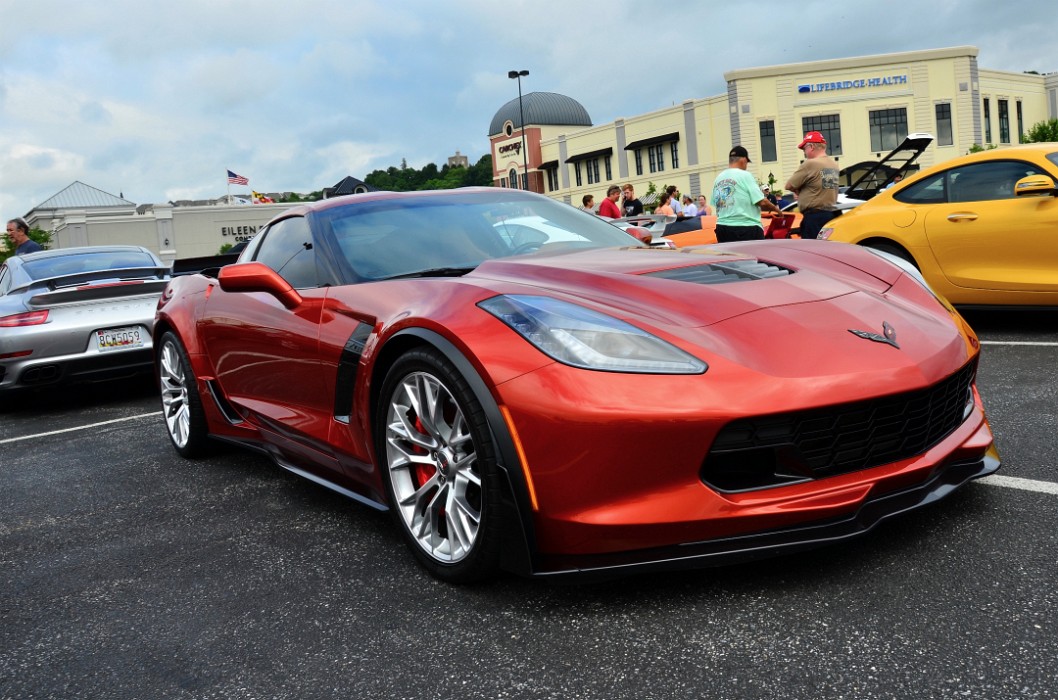Gorgeous Deep Red Vette