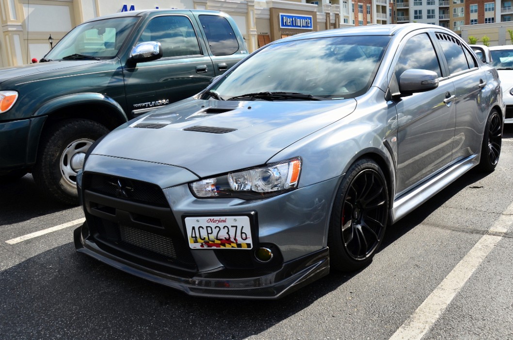 Mitsubishi Evolution in Understated Color