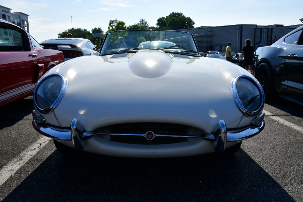 Head-On to the E-Type Jag