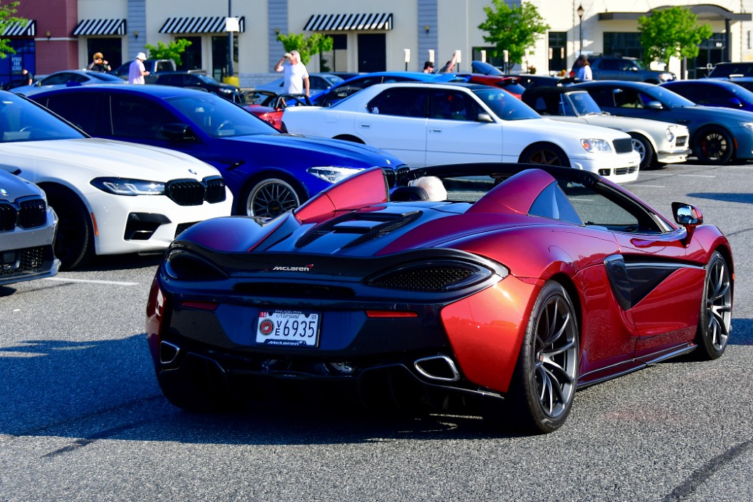 McLaren Convertible Rolling In