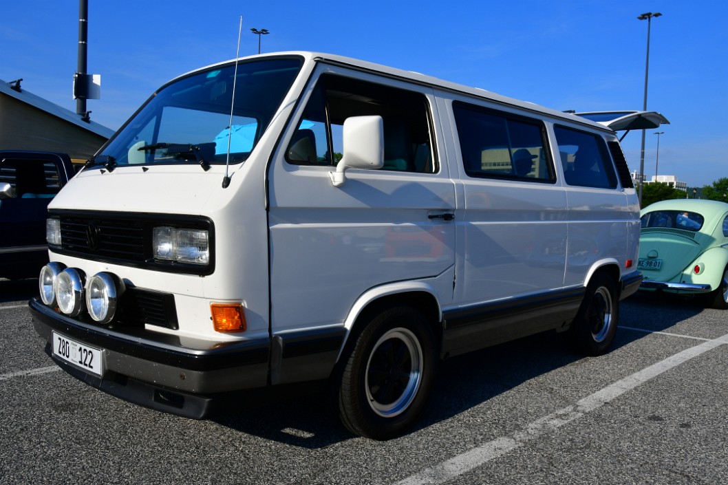 VW Van in White