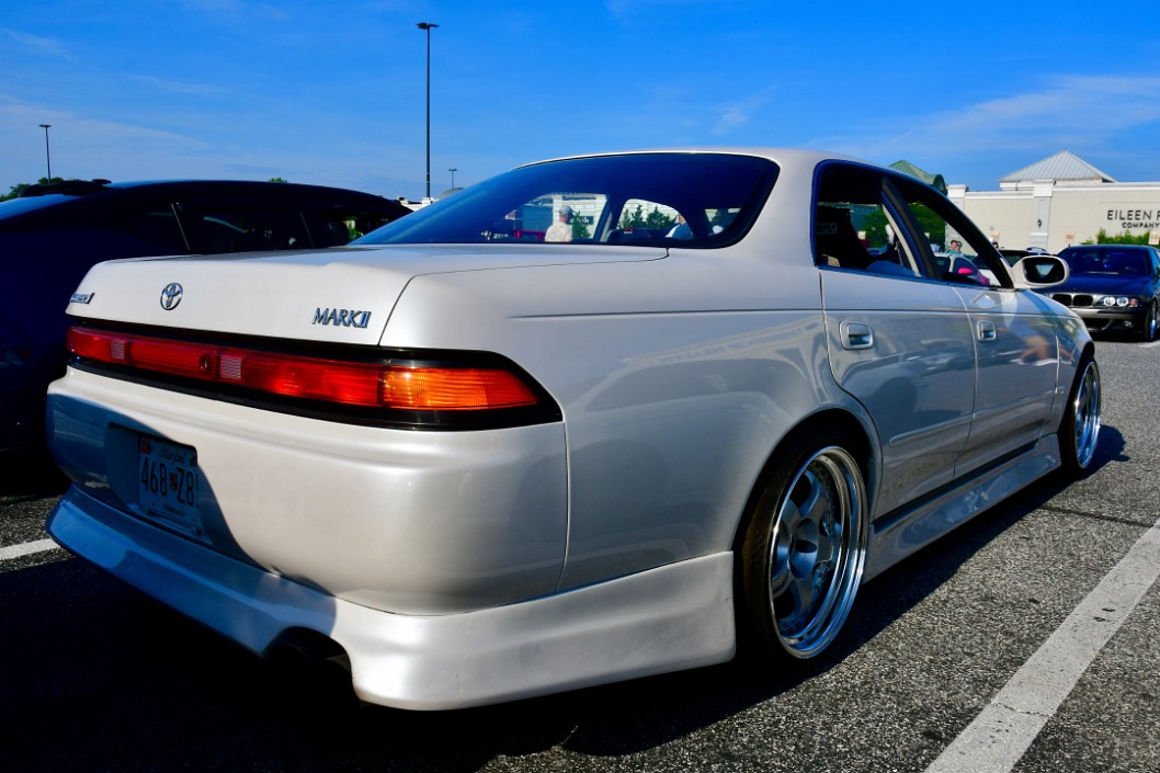 Rear Side View of the JZX90