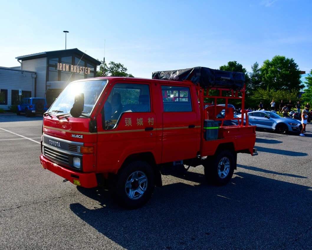 Toyota HiAce in Red