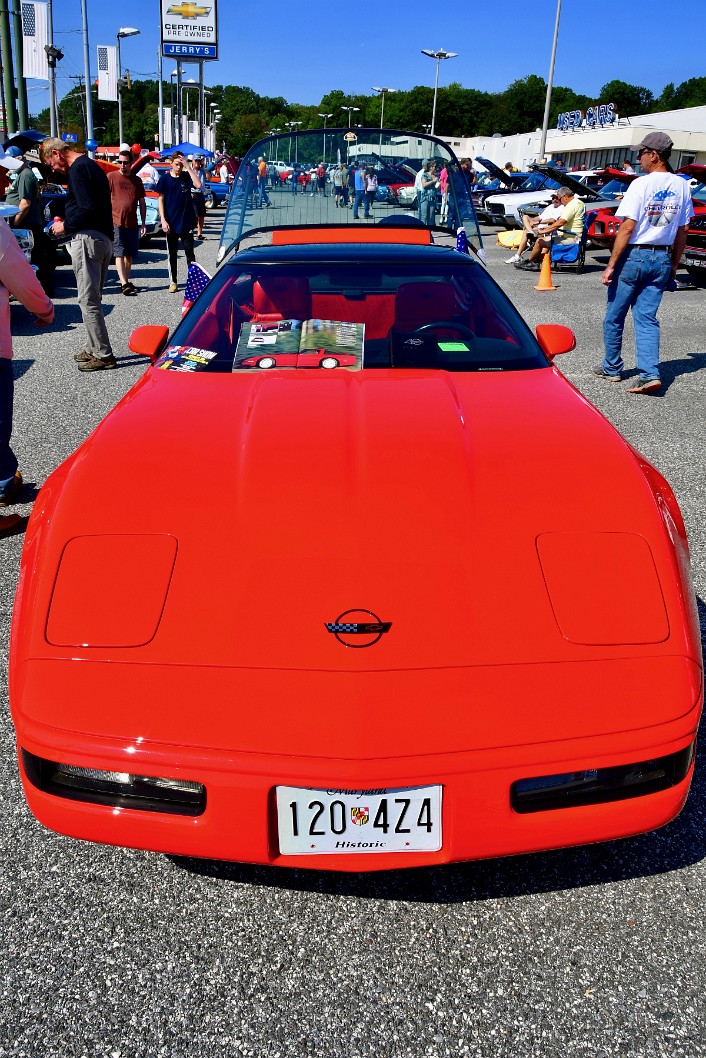 1993 Chevy Corvette in Torch Red
