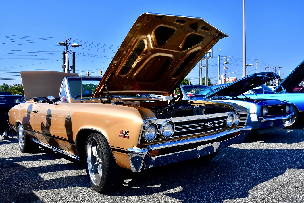 1967 Chevelle Convertible in Burnt Gold