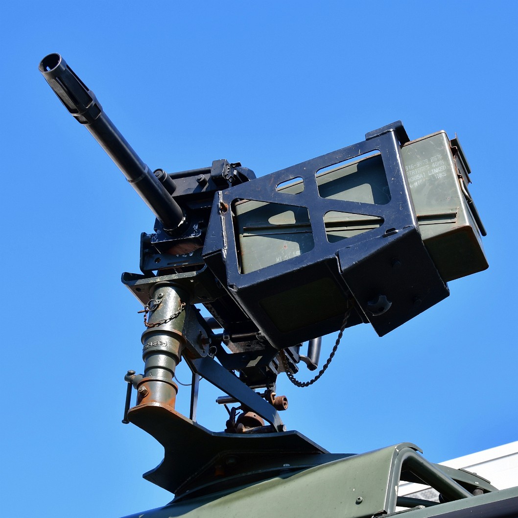 View Up to the Mk. 19 Automatic Grenade Launcher
