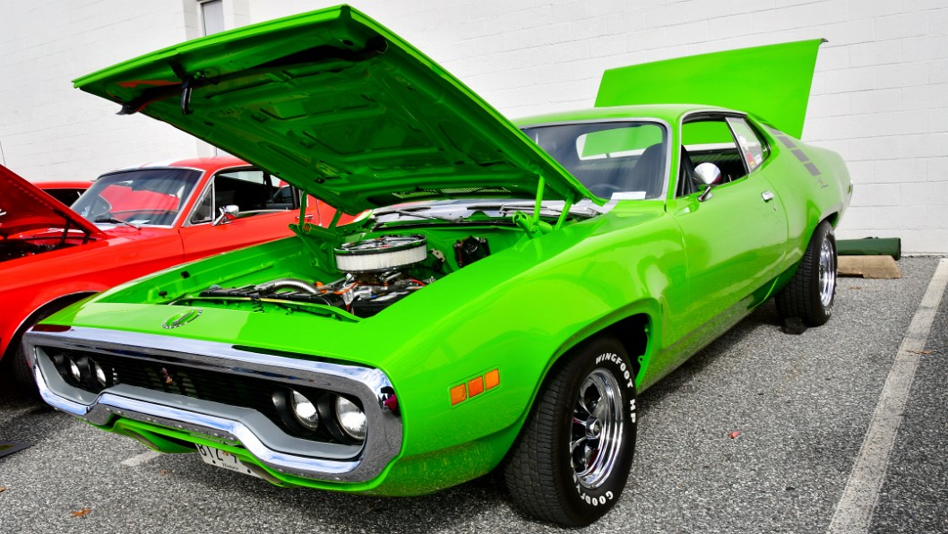 Intensely Green 1971 Plymouth Road Runner