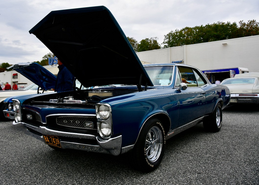 1967 Pontiac GTO in Dark Blue