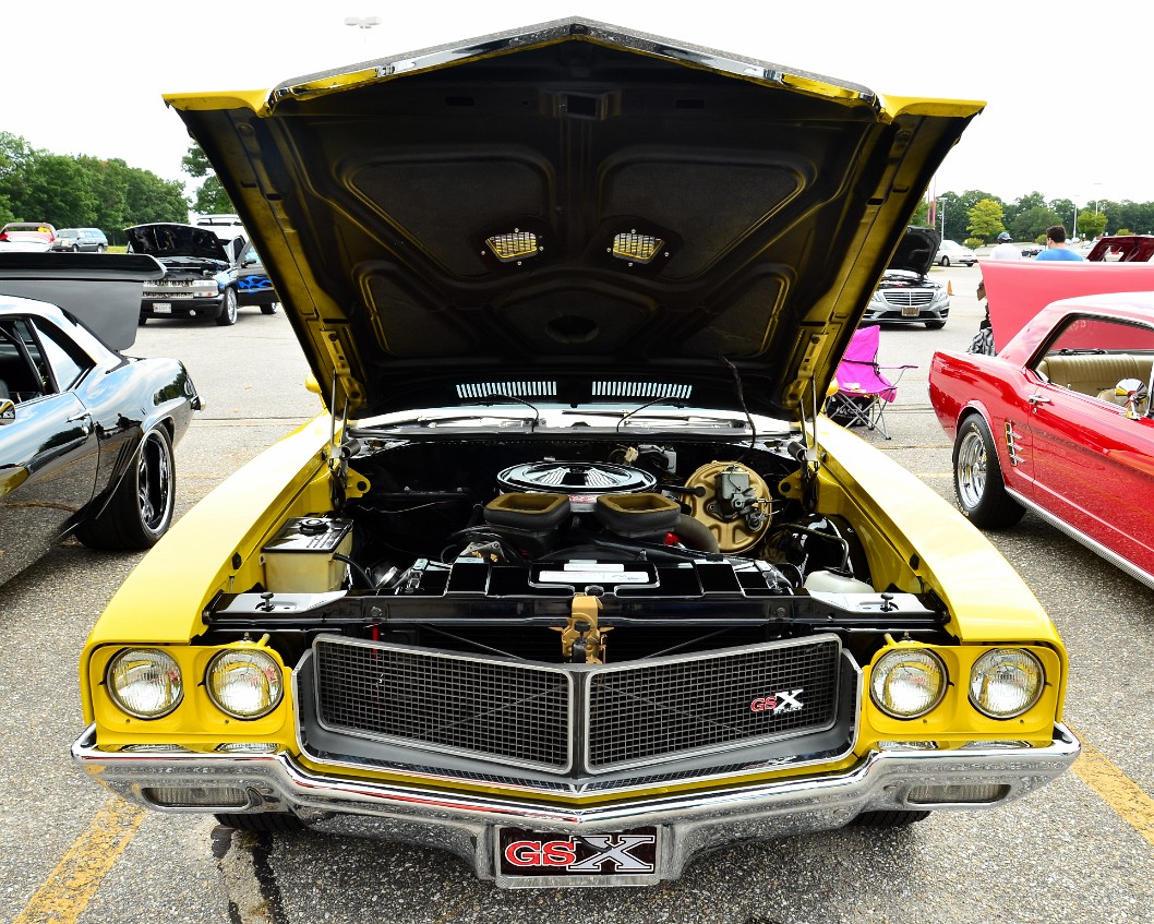 1970 Buick GSX Hood Up and Head On 1970 Buick GSX Hood Up and Head On