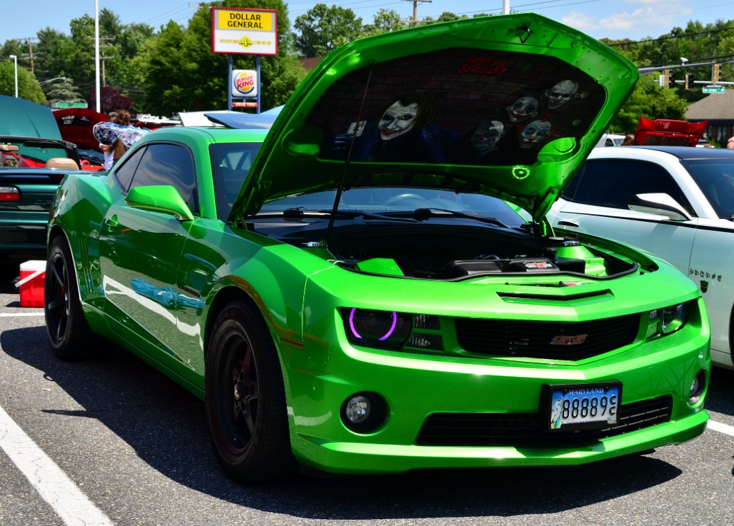 Joker Themed Chevy Camaro Joker Themed Chevy Camaro