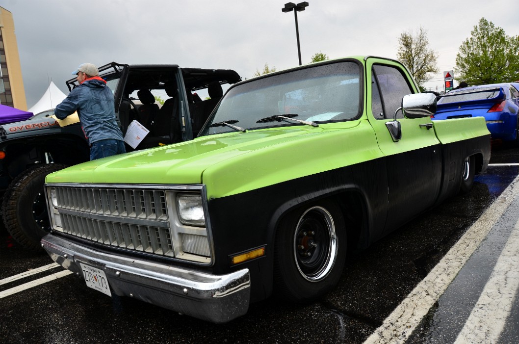 1982 Chevy C-10 Truck in Green and Black 1982 Chevy C-10 Truck in Green and Black
