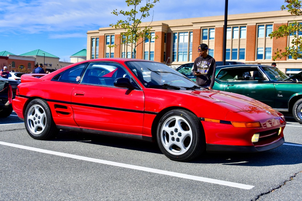 Toyota MR2 in Sleek Red