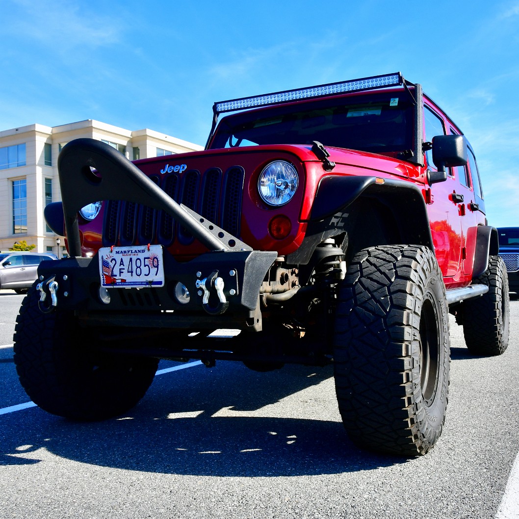 Lifted Jeep Wrangler Unlimited Sport