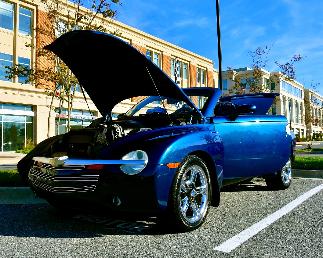 Chevy SSR in Gorgeous Blue