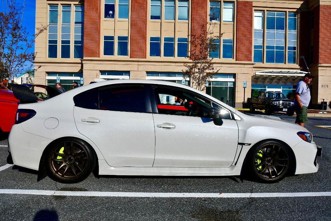 Subaru STI in White