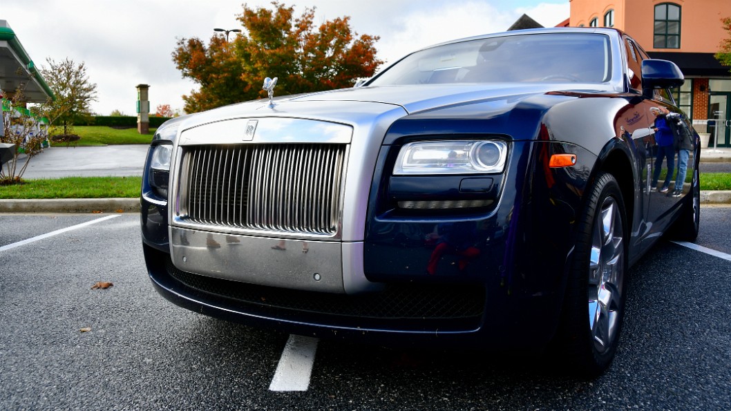 Imposing Elegance of a Rolls Royce