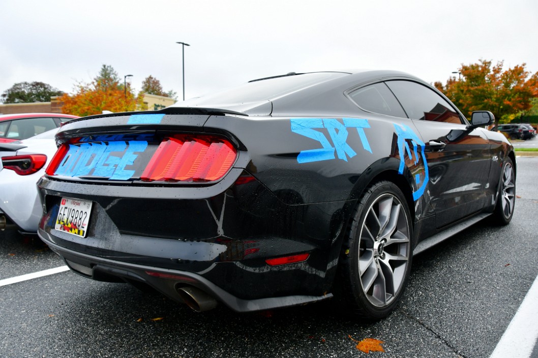Mustang Masquerading as a Dodge Hellcat SRT
